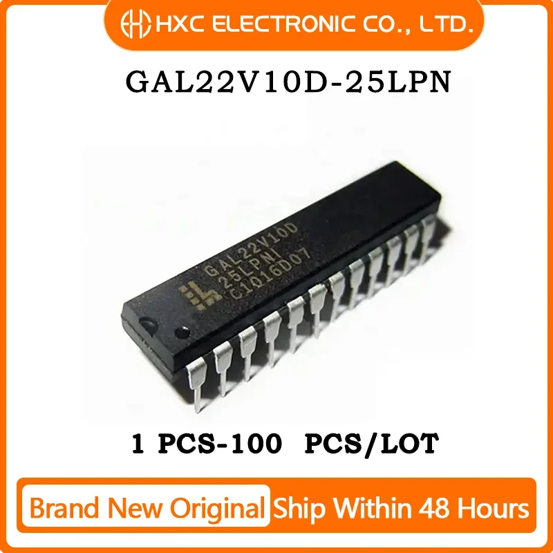 

1PCS/5PCS/20PCS/50PCS GAL22V10D-25 GAL22V10D GAL22V10 GAL22V10D-25LPN 24DIP