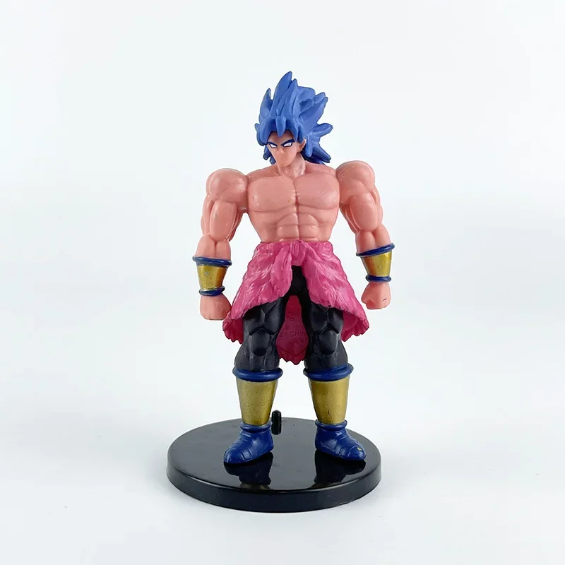 2023 New 4PCS/SET Q-version Dragon Ball Z Anime Figures Frieza Son Goku Vegeta IV Car Decoration Figurines Model Kids Toys Gifts