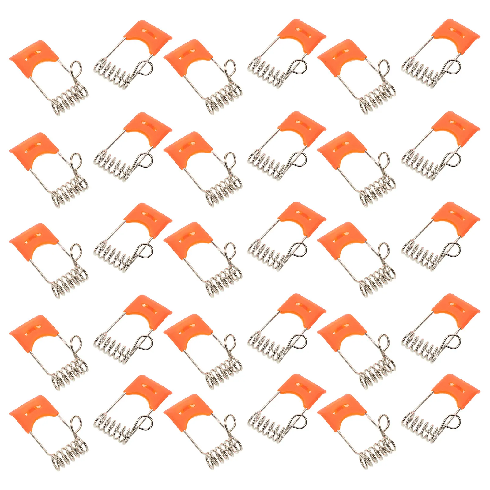 30Pcs Recessed Light Spring Clips Metal Torsion Spring Clamp for Downlight Fixture Securing Ceiling Lamp Accessories Replacement