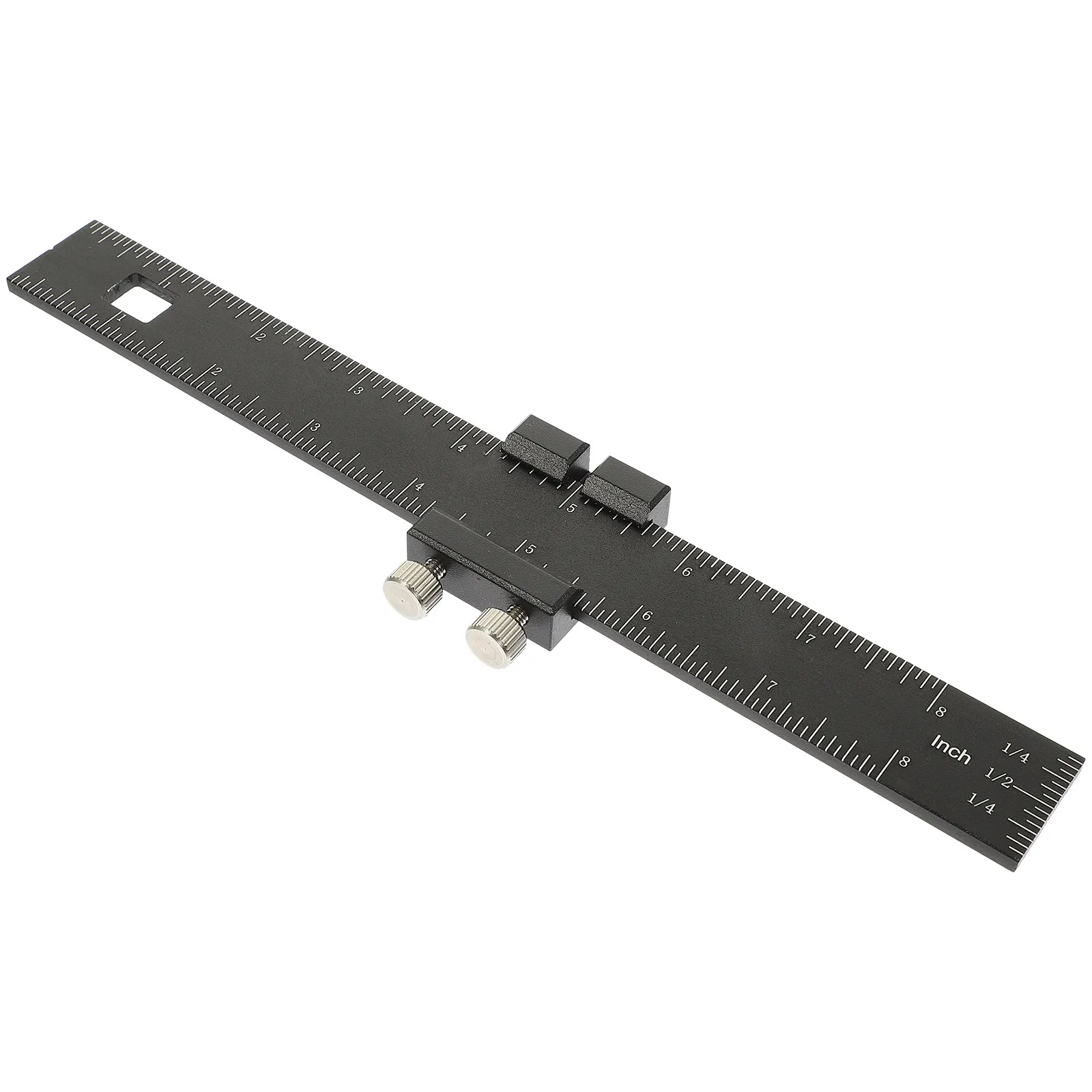 

Adjustable Sliding Ruler Heavy-Duty Metal Marking Ruler for Woodworking Precision Measuring Tool for Engineers and Builders