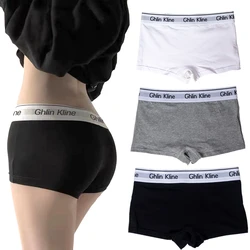 S-XL Unisex Boxer underwear women couple sports shorts cotton 100% yoga panty for female Underpants