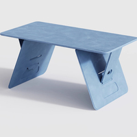 Portable Travel Desk  Adjustable 4-Level Mini Computer Table  Stable Sofa and Window Desk  Foldable Bedside Study Station