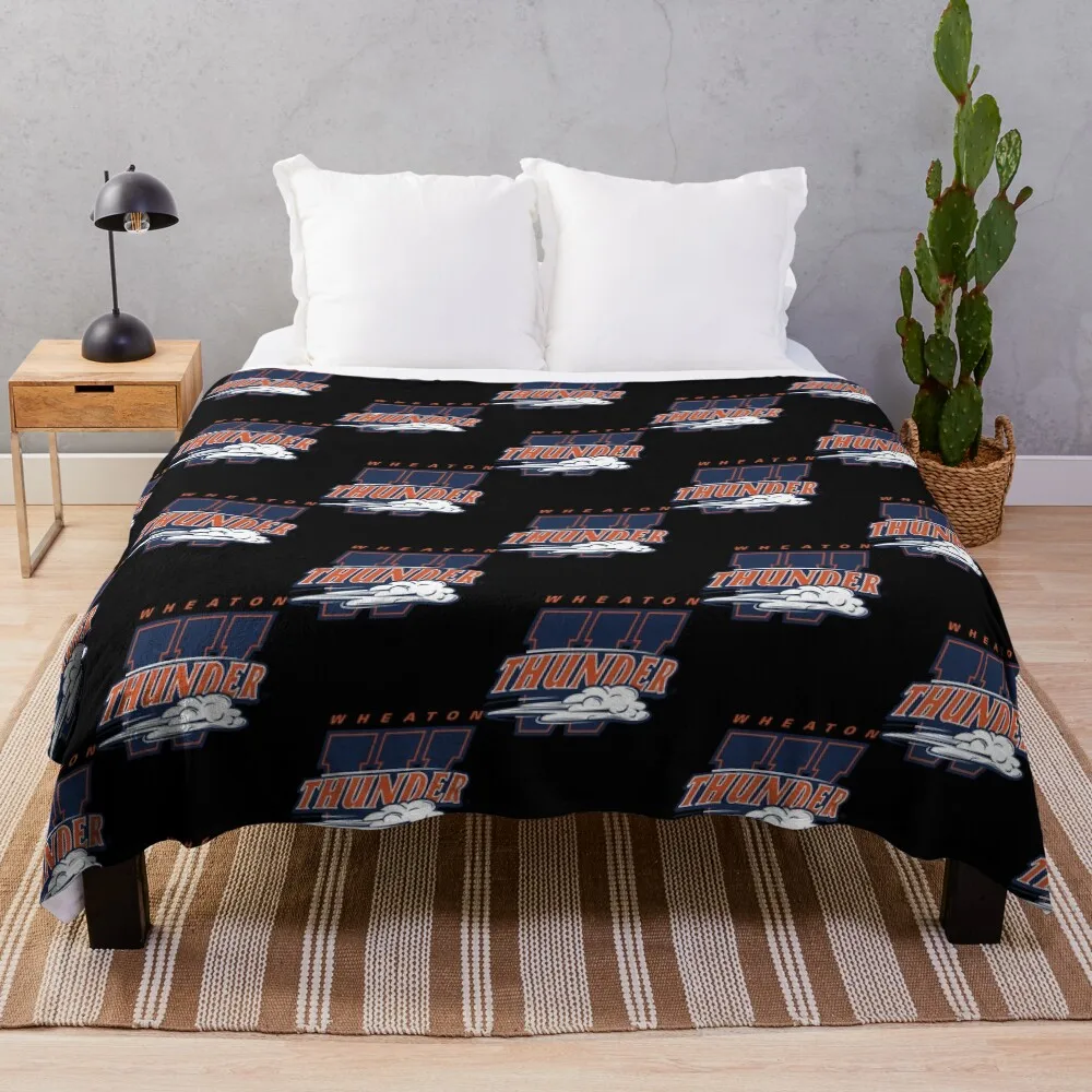 

Wheaton College thunder Throw Blanket