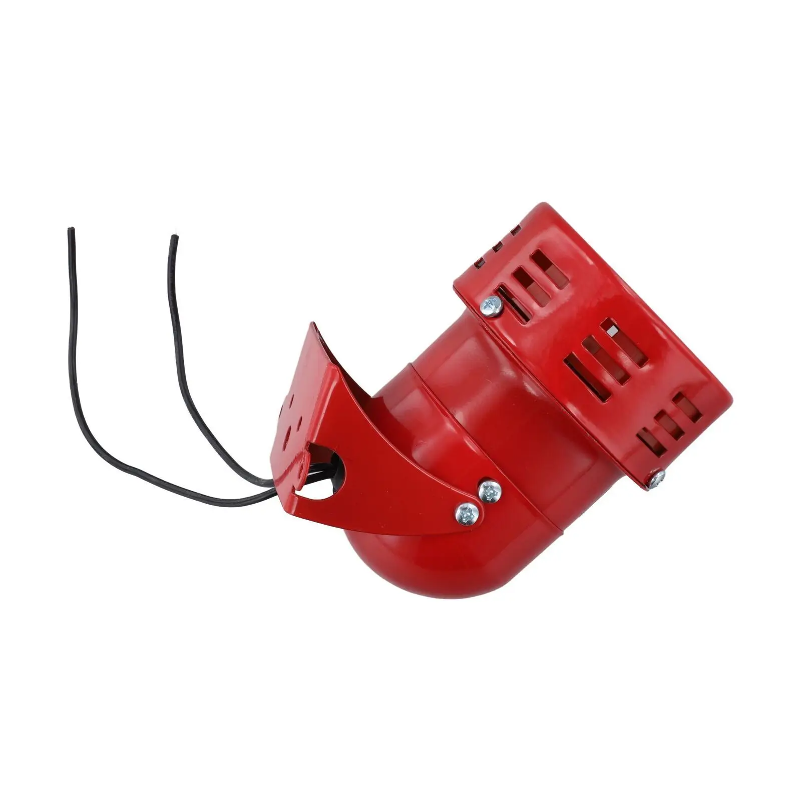 Motorized alarm siren for industrial safety powered by 220V AC delivers penetrating continuous alarm sound at 110 decibels