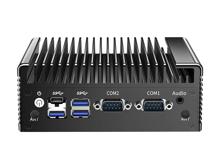 Topton Intel N150 N100 Fanless Mini PC 2x2.5G Nics 2*COM NVMe DDR4