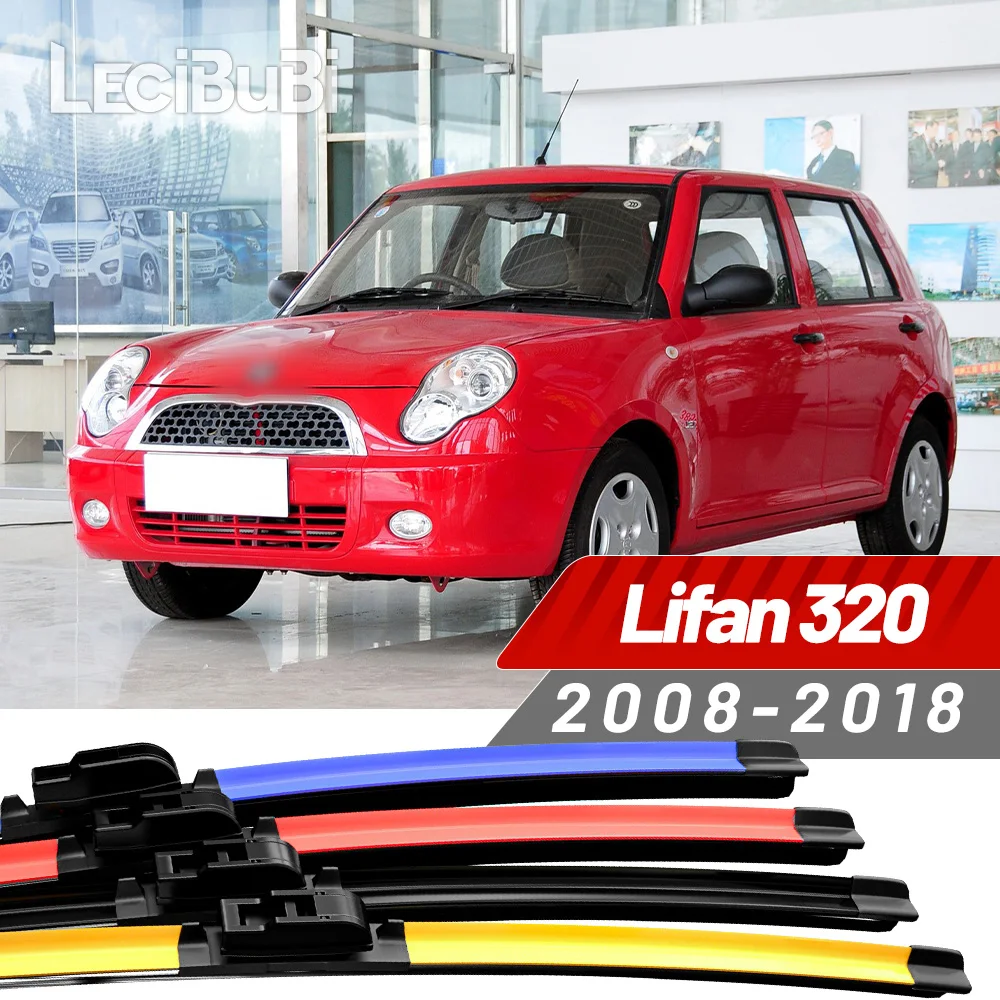 

2 шт. для Lifan 320 2008-2018 2009 2010 2011 2012 2013 2014 2015 2016 2017 щетки стеклоочистителя переднего стекла дворники