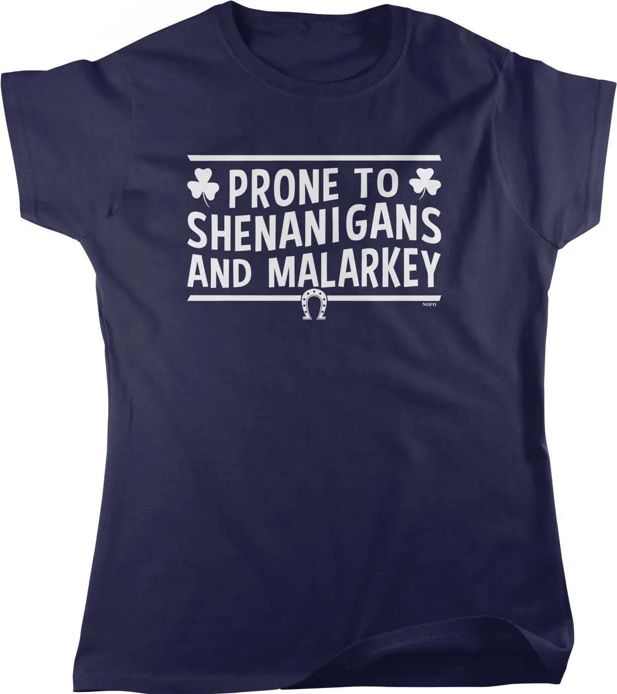 Prone To Shenanigans and Malarkey Women's T shirt HOOD_00948