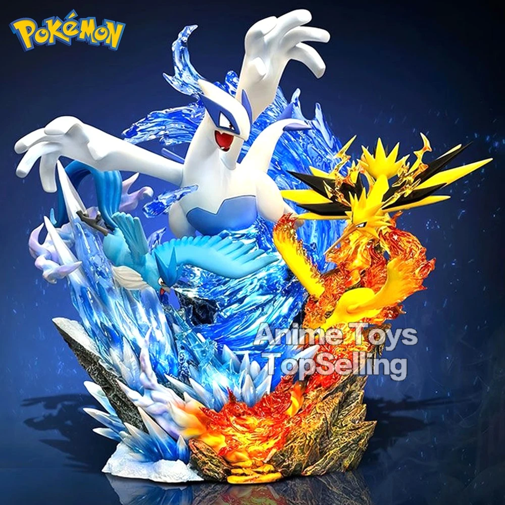 Figura de Anime Pokémon de 31 cm/12,2 pulgadas, Figura de Acción de Pokémon, Pájaro Legendario, Estatua de PVC, Modelo Coleccionable, Juguetes, Regalos