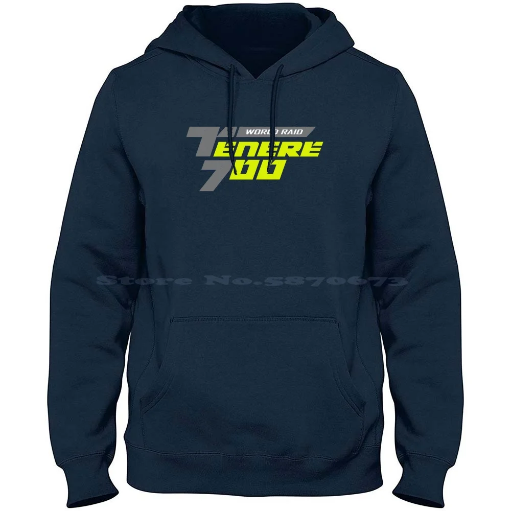 Motor 100% Cotton Hoodie Rider Tenere Motorcycle Motorbike World 700 Machine