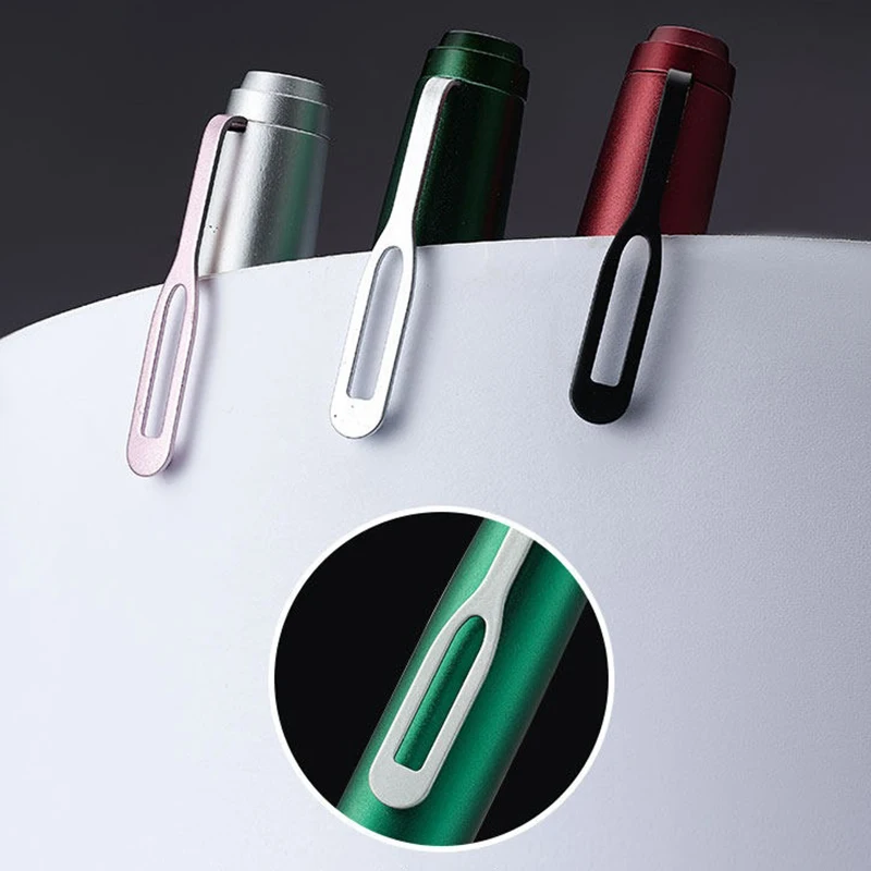 TANOOCI Magnetyczny Długopis Stylus 0.5mm Importowany Tusz Całkowicie Metalowy Matowy Korpus Magnetyczna Nakładka Długopisy Luksusowe Damskie Męskie Prezent Biznesowy — zdjęcie produktu 6