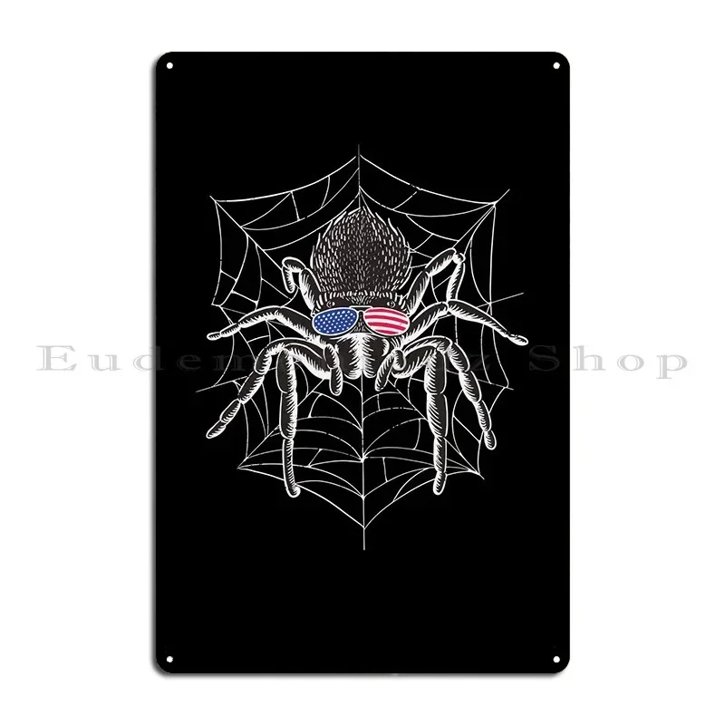 AMERICAN TARANTULA SPIDER Metal Plaque Poster Create Poster Garage Plaques Design Custom Tin Sign Poster