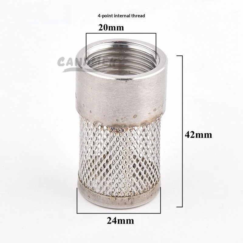 Female Thread 304 Stainless Steel Water Filter 1/2