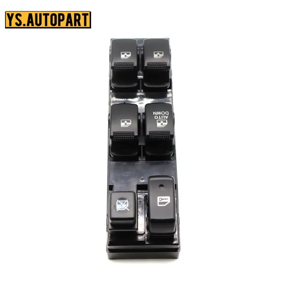 93570-2E000 Car Auto Electric Front Left Power Window Lifter Control Switch For Hyundai Tucson 2.0L 2.4L 2.7L 2005-2010