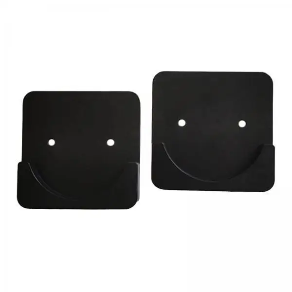 No Drilling Curtain Rod Holder Durable ABS Bracket Tension Mount Hook for Bathroom Shower Rod