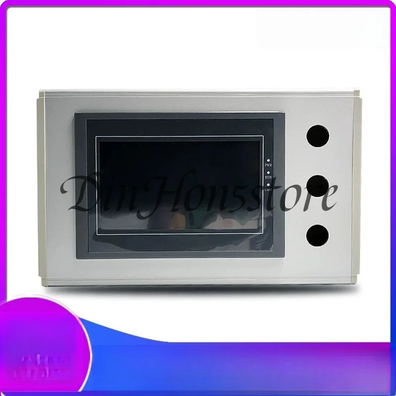 Industrial automation control 7 inch 10.1 inch touch screen handheld aluminum alloy side cover plastic installation box