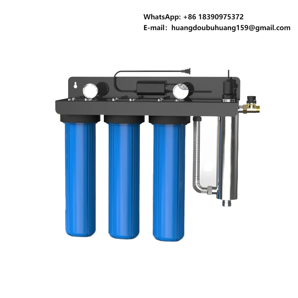 

Home Whole House Water Purification System RO Water Purifier Housing 3-Stage RO Water Purification System