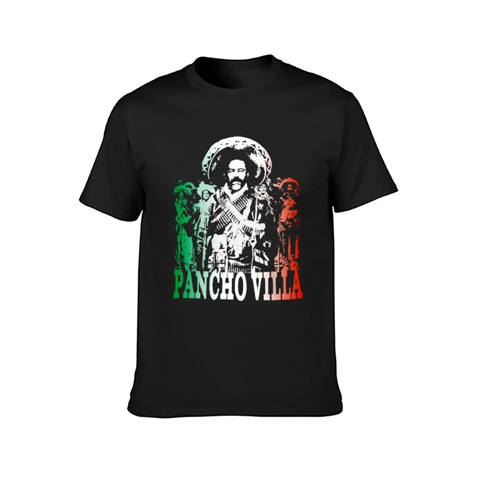 Pancho Villa Pancho Villa Pancho Villa T-Shirt summer top cute tops kawaii clothes mens t shirt graphic