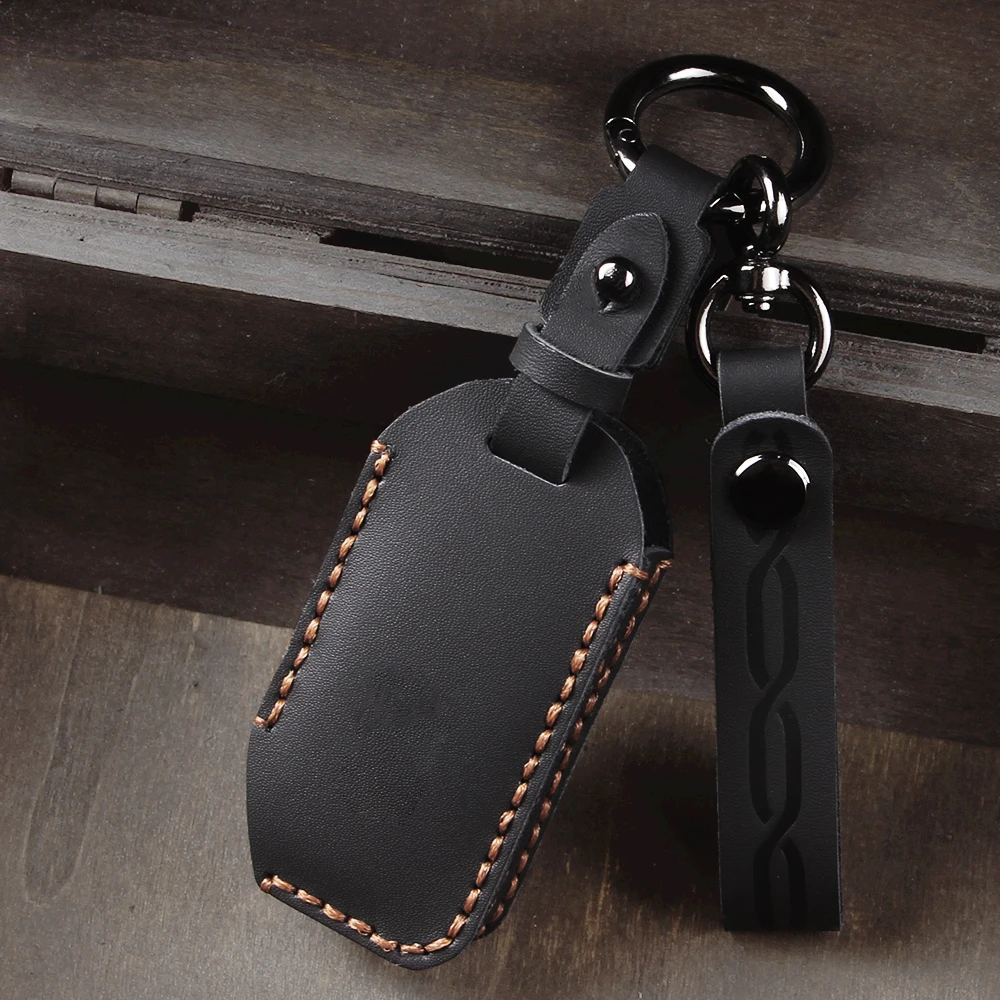 Leather Car Key Cas… - image