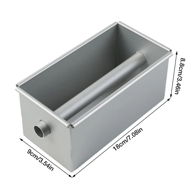 Długa forma do pieczenia ciasta Nieprzywierająca forma do ciasta w kształcie serca Kwadratowa forma do pieczenia chleba ze stopu aluminium z narzędziami do ciasta z rurką środkową