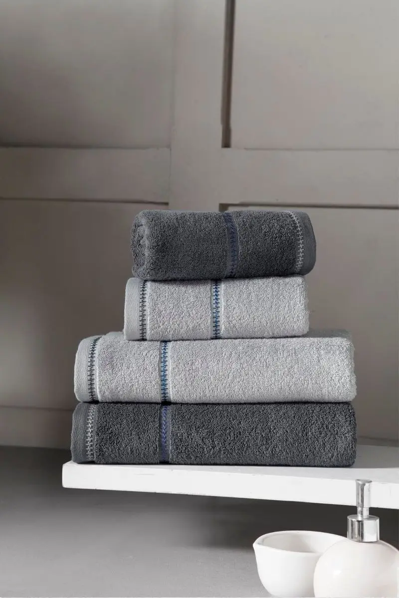 Bath Towel Set 100 Cotton 2 Pcs 70x140 Cm 2 Pcs 50x90 Cm Large Towel cotton Highly Absorbent Bathroom Towels (Pack of 4)