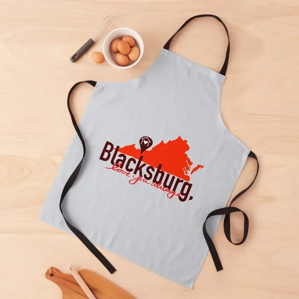 

Blacksburg, Love You Always Apron Chef Uniform Women Home And Kitchen men Korean Apron