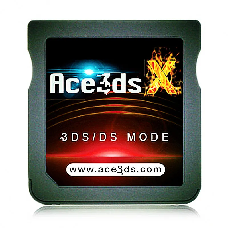ACE3-DSX для игр на Nintendo DS и NTRBOOT-hax с маленьким магнитом