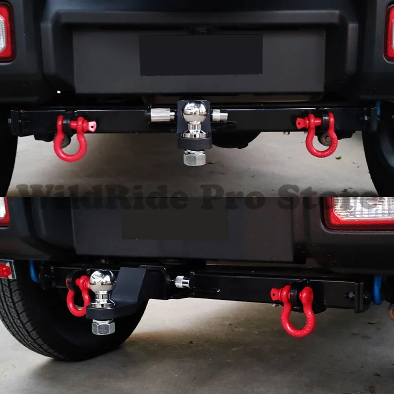 Picture 5: For Suzuki Jimny 2018+ Black Electrophoretic Rear Tow Bar | Heavy Duty 3500kg Tow Hitch | OEM Bolt Pattern Installation