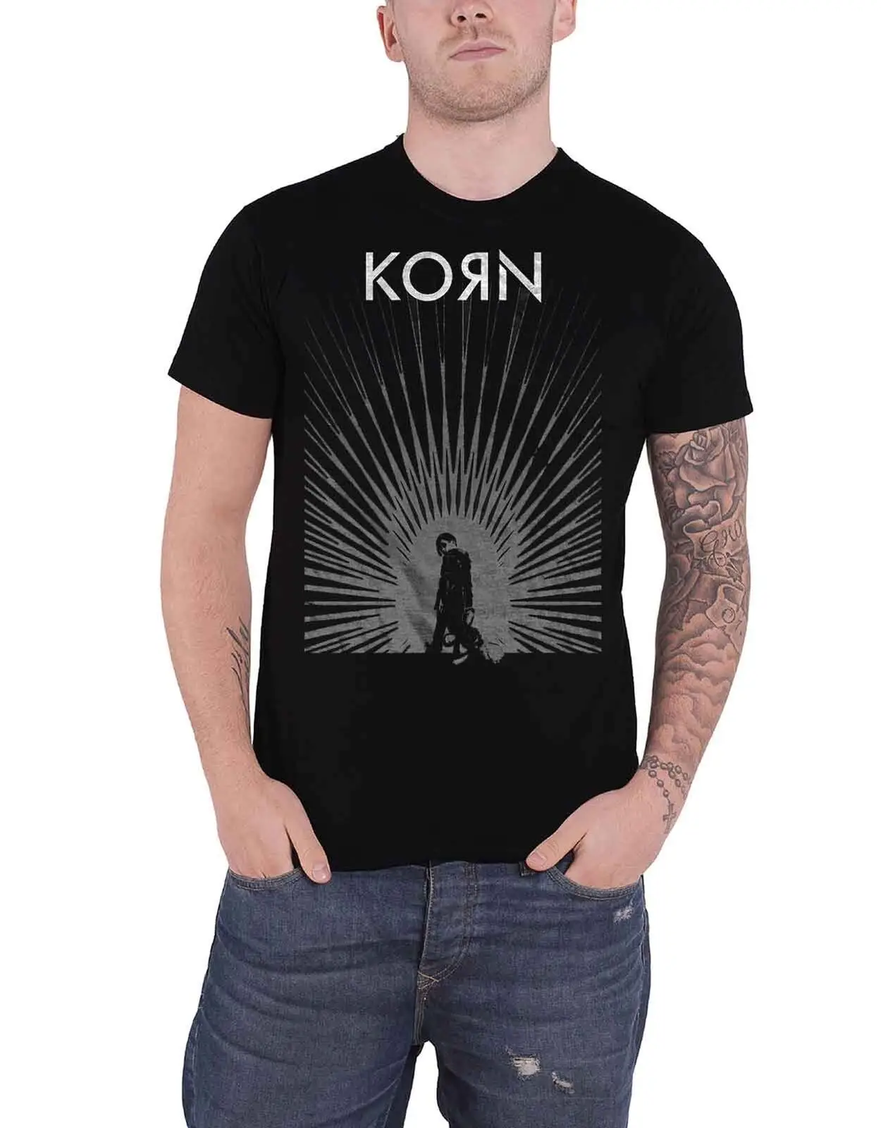 Korn Serenity Of Suffering Radiate Glow T Shirt