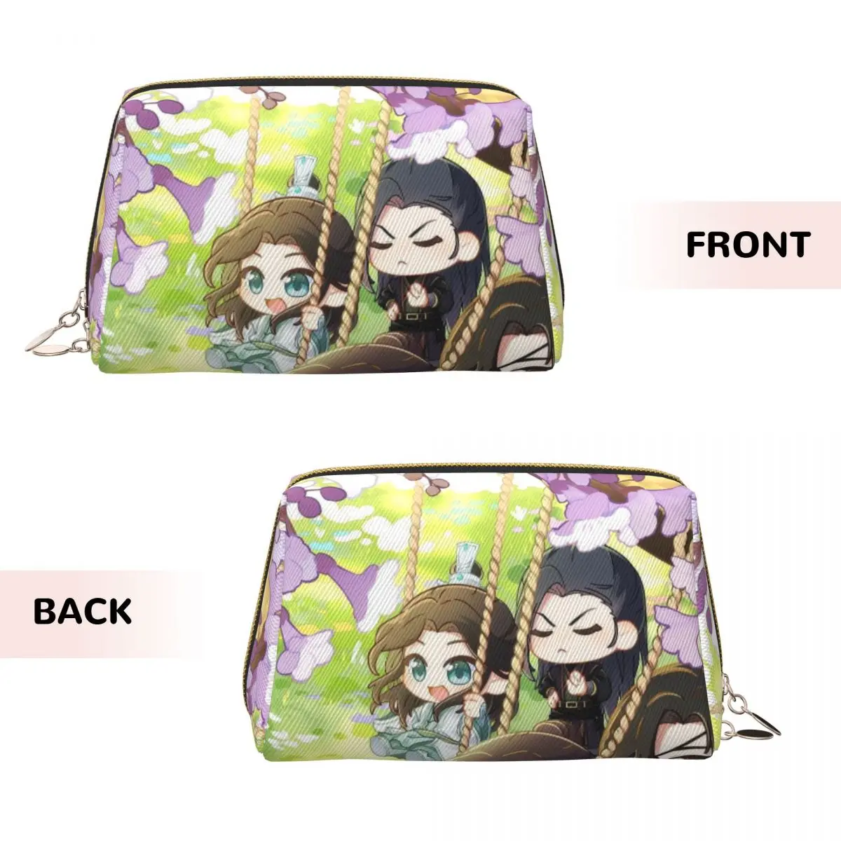 Heaven Official's Blessing Anime (13) Women Cosmetic Bag Travel Makeup Organizer Pouch Toiletry Storage Dopp Kit Box