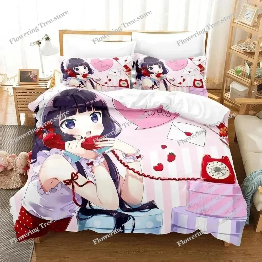 3D Kawaii Blend S Bedding Set Single Twin Full Queen King Size Bed Set Adult Kid Bedroom Duvet cover Sets 3D Anime Bed Sheet Set