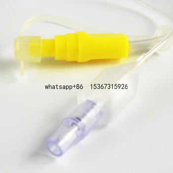 Tracheostomy catheter with suction Extended incision sleeve Endotracheal intubation kit Suction with subglottic suction