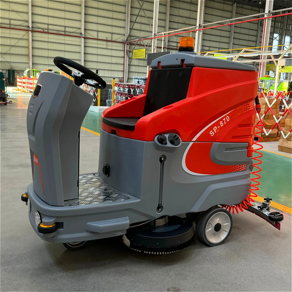 Factory Direct Sales of Highquality Brush-type Rideon Floor Cleaners Suitable for Industrial Commercial and Subway Applications.