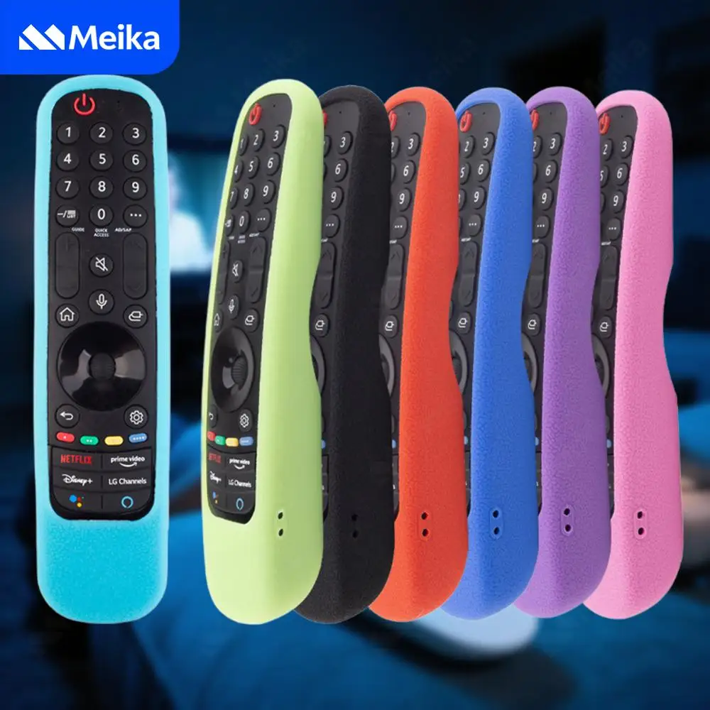 Silicone Protective Case for LG TV Remote MR21GC AKB76039901 AKB76036501 Shockproof Anti-Slip Controller Cover Sleeve