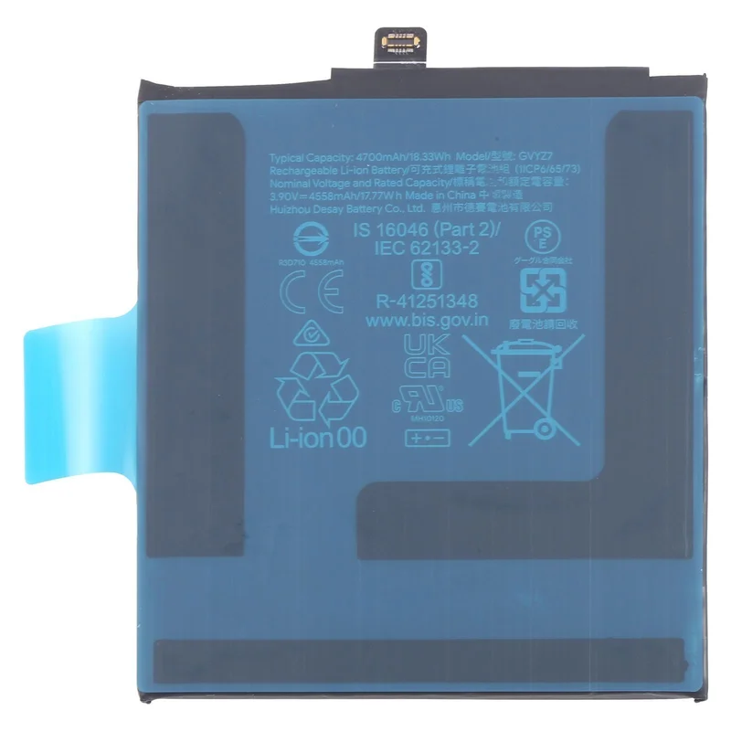 For Google Pixel 9 Pro 4700mAh Original Li-Ion Battery