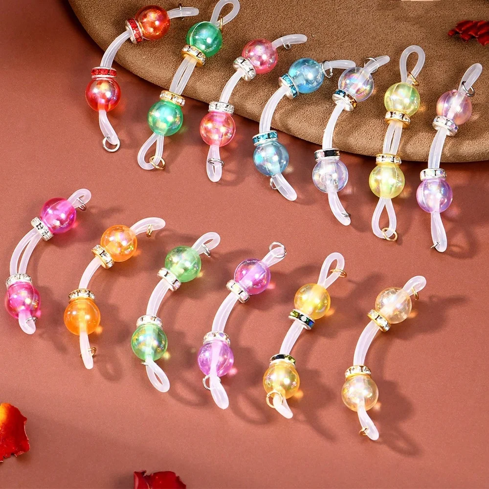 1 Pair Fake Nipple Rings - 8mm Adjustable Daily Wear Nipple Nooses -   Non Pierce Faux Barbells | Fake Nipple Piercings