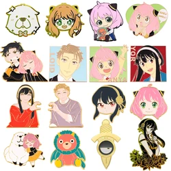 Japanese Anime Cute Brooch for Clothes Enamel Pins Briefcase Badges Lapel Pins for Backpacks Jewelry Accessories Gifts