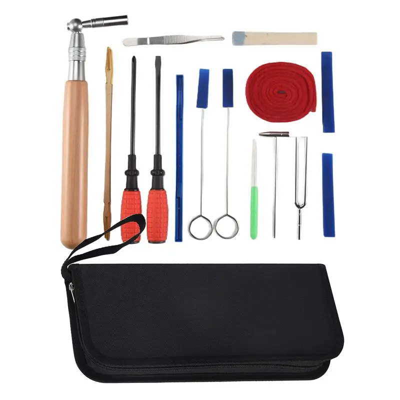 hoes-kit-d'accordage-de-piano-professionnel-16-pieces-ensemble-d'outils-d'accordage-de-piano-cle-marteau-fourche-d'accordage-tournevis-ceinture-pincettes-clip