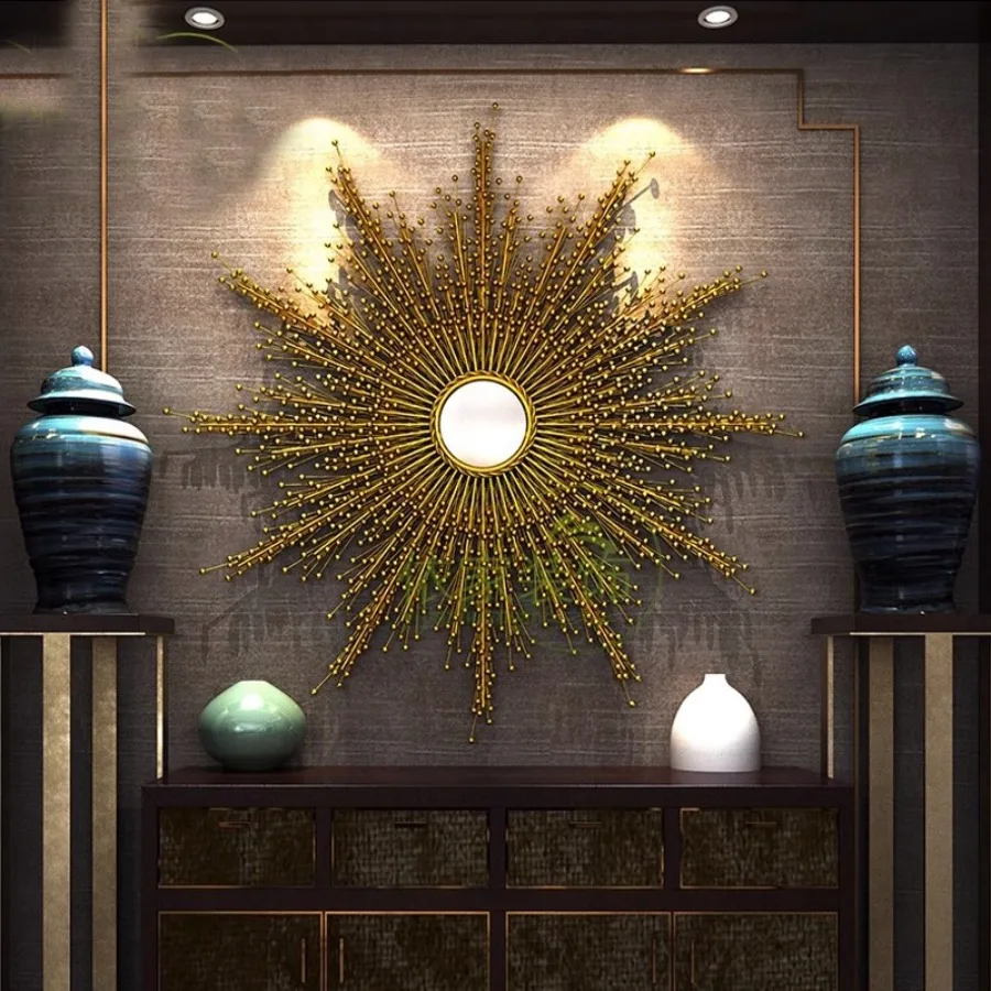 

Luxury Wall Decor Living Room Art Design Nordic Style Wall Decor Home Decor Office Metal Golden Fashion Arte De Pared Wall Art
