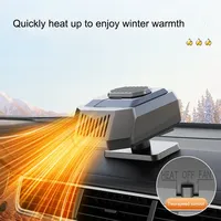 Effortless Warmth 150W Portable Car Heater DC 12V for Quick Defogging and Efficient Air Distribution During Winter Drives