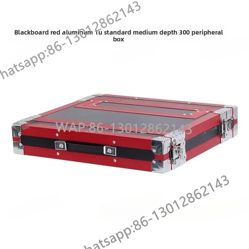 1U Microphone Air Case Receiver Cabinet One To Two Wireless Storage Case Microphone Chassis Aluminum Alloy Mi Case