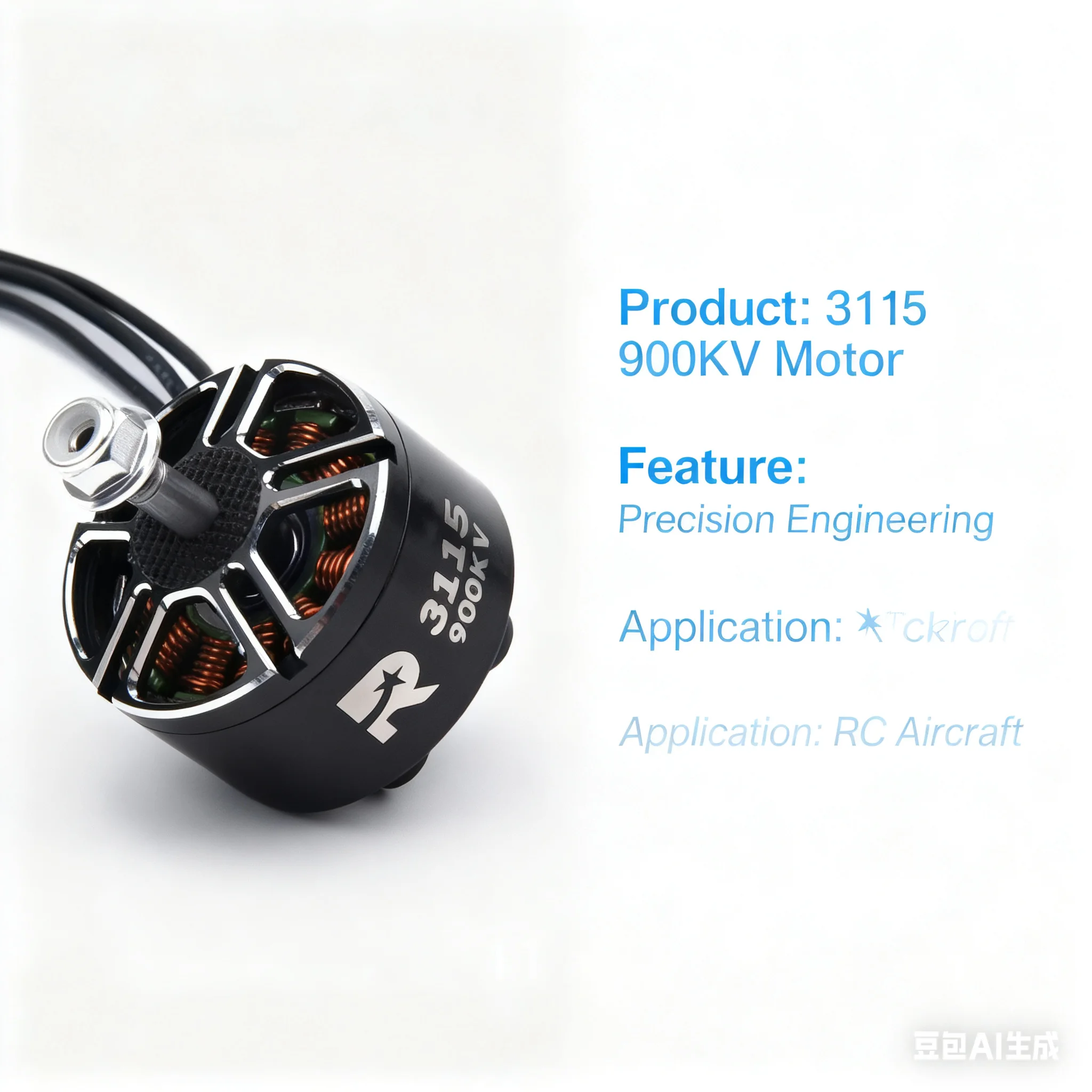 

PCS 3115 900KV 3-6S RC Brushless Motor for 10inch XL10 FPV Multirotor Drone Racing