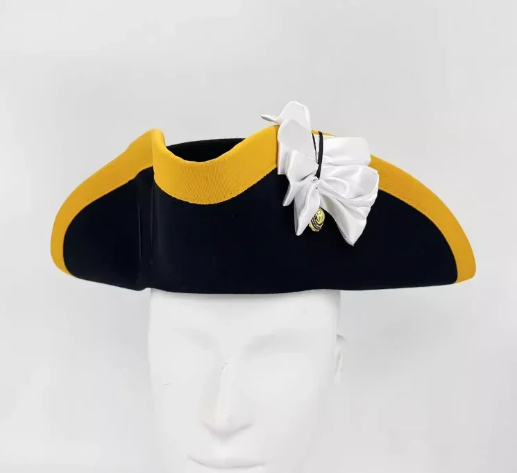 The French Triangle Hat Is A Replica Of Infantry Triangle Hat Of Kingdom of France in the 18th Century