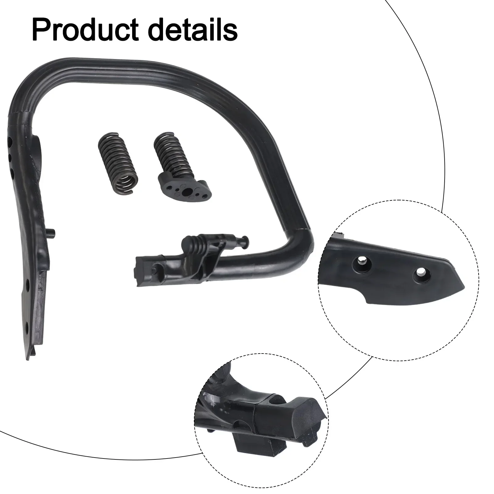Funzionamento per motosega Maniglia per motosega 30 * 24 * 3 cm Maniglia per motosega di ricambio compatibile con il design leggero MS311