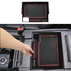 For Ford Explorer 2020 2021 2022 2023 Car Center Console Armrest Storage Box Interior Organizer Tray ABS Accessories