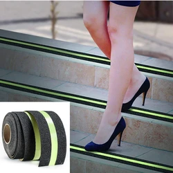 Safety Luminous Anti-Slip Tape Floor Non Skid Tape Adhesive Stickers High Grip For Highlighting Stair Nosings, Step