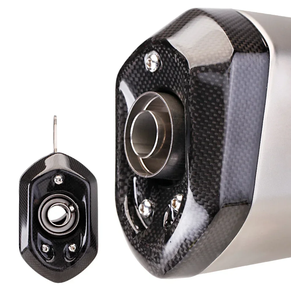 

Universal Motorcycle Modified Exhaust Pipe 51mm DB Killer Muffler For Honda PCX 125 150 C650GT TMX530 CB50Sina Tech