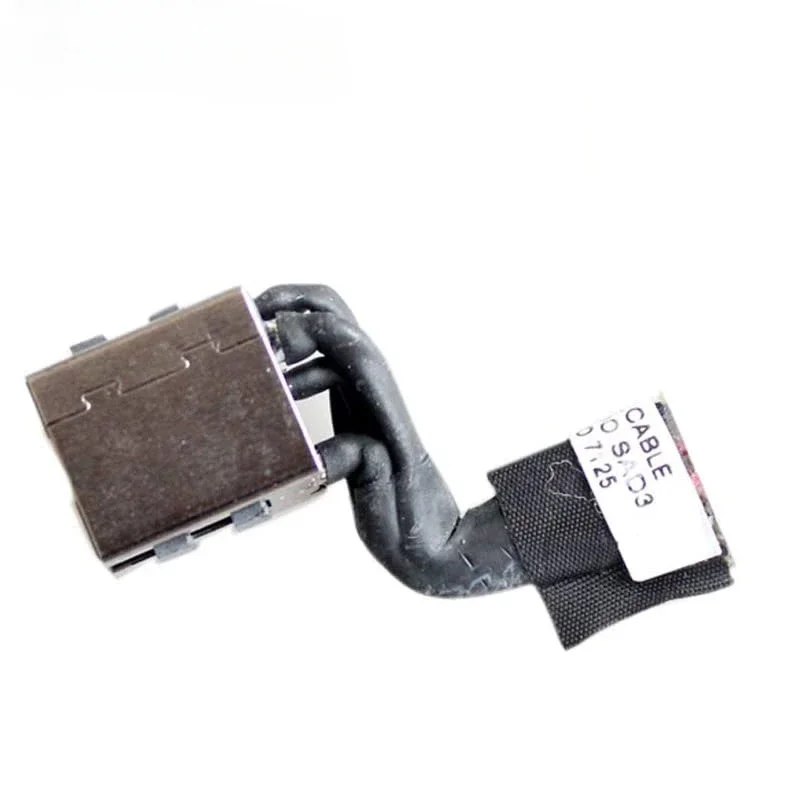 DC in Power Jack with Cable Socket Plug Charging Port for Dell Latitude 7480 E7480 7490 7491 E7490 E7491 8GJM9 08GJM9