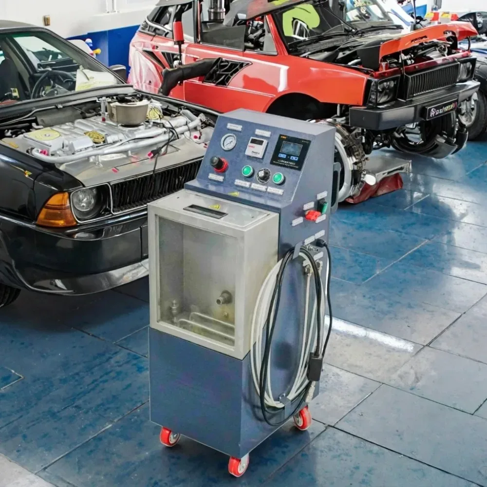 Anboroad Steel Fast-Cleaning Car Carbon Cleaning Machine | 220V Warm Air Water Tank Cleaning Tool for  Vehicles