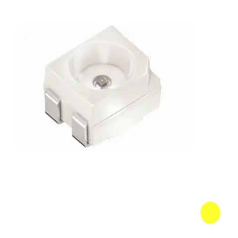 200PCS LYE67F 3528 YELLOW SMD LED Common Cathode PLCC-4 2.05-2.2V 50mA 590nm ( LY E67F-BADA-46-3B5A )