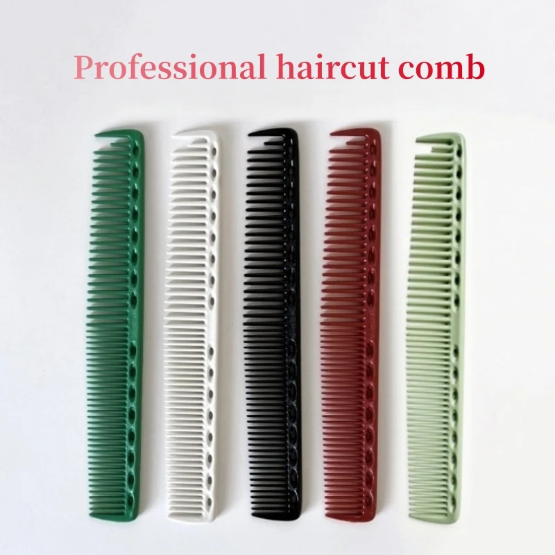 Pente de cabeleireiro para barbeiros, pente de corte de cabelo para salão de beleza, cabeleireiro, escova de cabelo, barbeiro, ferramentas de corte de cabelo y0508